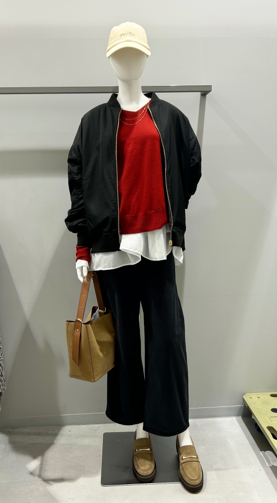 【GLOBAL WORK】リバーシブルのブルゾンが色々入荷中‼️