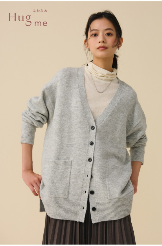 【GLOBAL WORK】もっちりと弾んでふんわりソフトな着心地、Hug meシリーズ