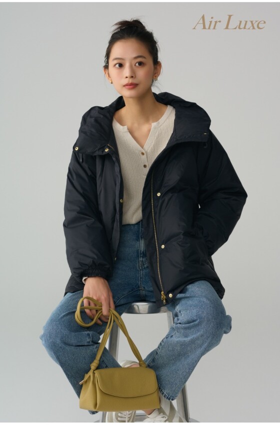 【GLOBAL WORK】軽くて暖かいサマ見えダウン Air Luxe-エアリュクス-