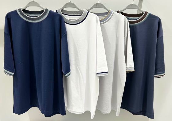 接触冷感で涼やかにサマ見えメンズTシャツのご紹介👕