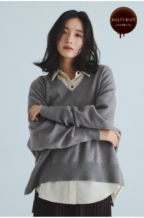 【GLOBAL WORK】-メルティニットシリーズ- その着ごこちに、とろけましょう