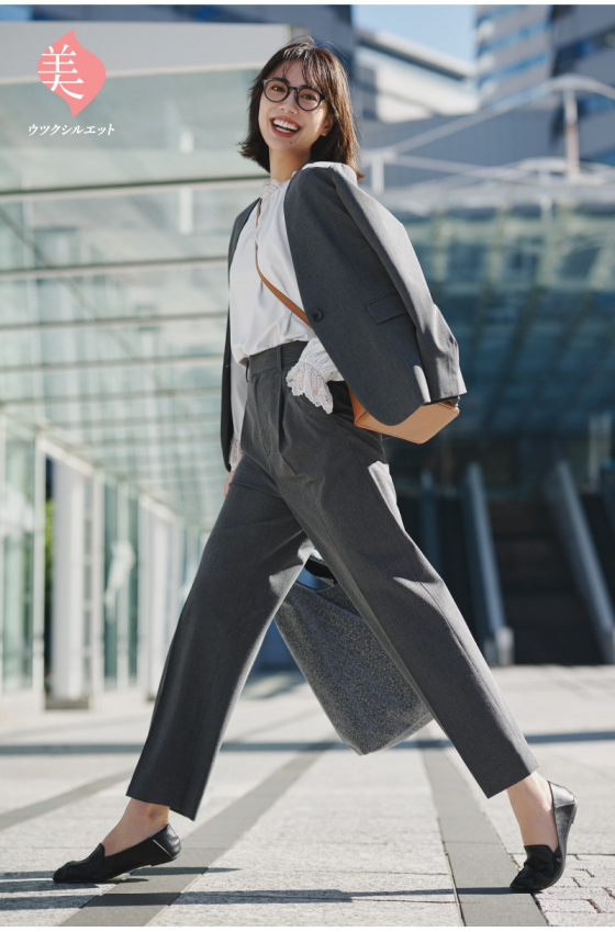 【GLOBAL WORK】はくだけで美脚完成。累計400万本以上のウツクシルエットシリーズ