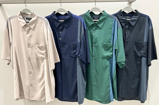 👕夏でも快適♪サラサラメンズシャツのご紹介👕