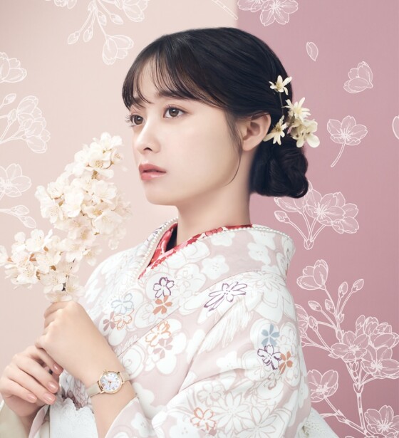 橋本環奈さんがブランドミューズを務めるAngel Heart(エンジェルハート)からMADE IN JAPANモデル《SAKURA TIME》が登場！