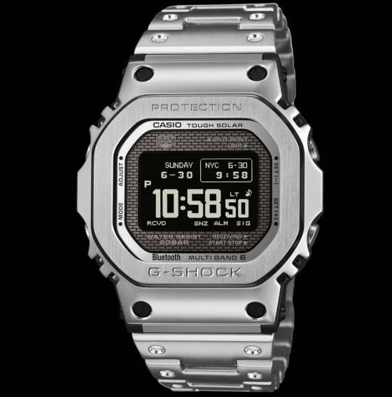 人とAIの共創による新たな外装デザインを採用。MIP液晶搭載フルメタルG-SHOCK、好評発売中です。