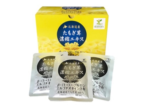 〈コダマ健康食品〉たもぎ茸濃縮エキス 10%増量中!