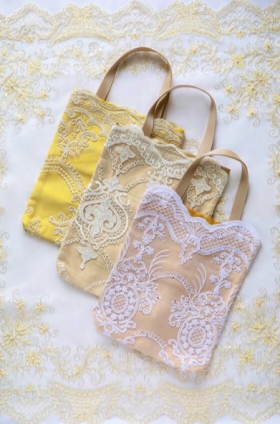 〈鎌倉マドレーヌ〉トルコレースバッグ・ポーチ期間限定販売