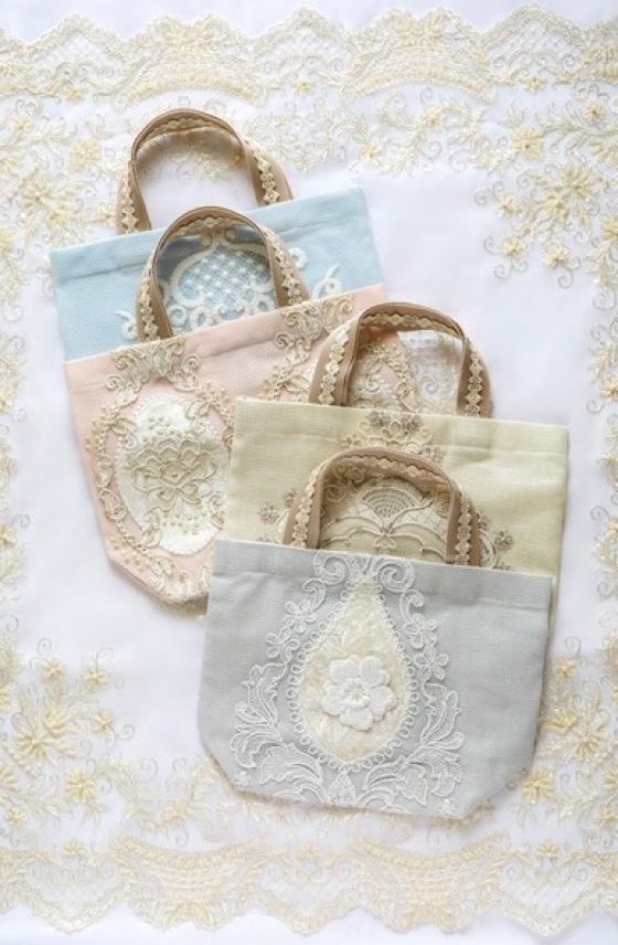 〈鎌倉マドレーヌ〉トルコレースバッグ・ポーチ期間限定販売