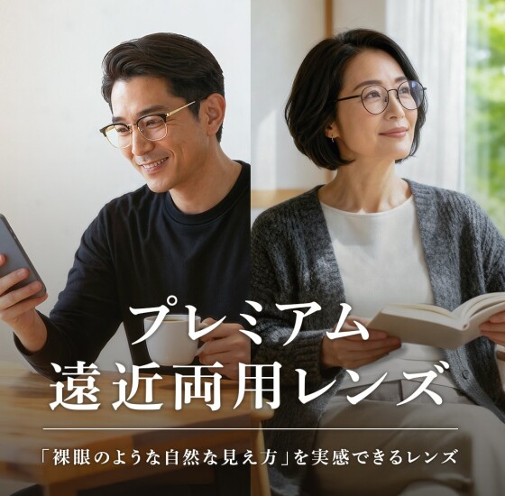 【OWNDAYS】プレミアム遠近両用レンズをご紹介!