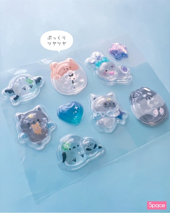 シール付きバインダー