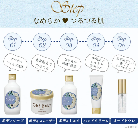大人気❤️ボディスムーザー『ホワイトローズの香り』登場🤗✨