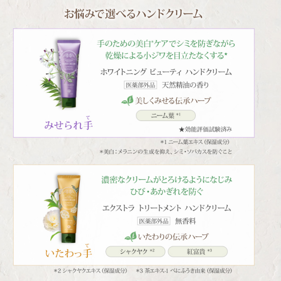 手肌をいたわるハンドクリームお探しですか？💅🌿　