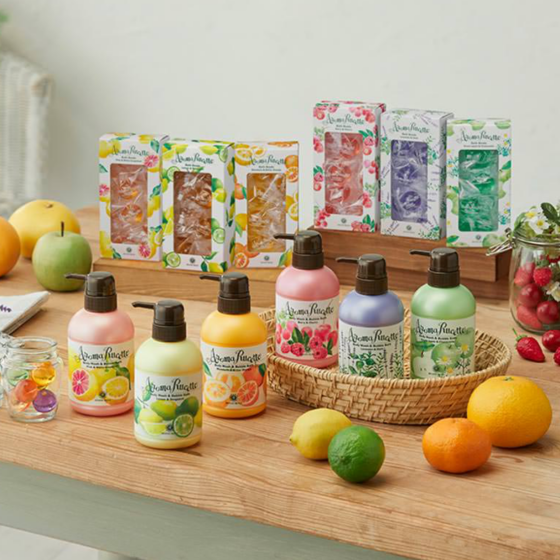 ギフト🎁に大人気！摘みたてのフルーツとハーブが織りなす香りのボディソープ🍊🌿💕