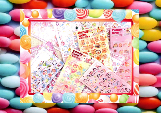 キャンディー　ジェム　シール　入荷しました！