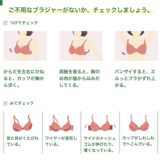 「ブラジャー」リサイクル♻️キャンペーン