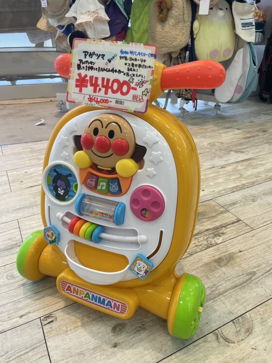 アンパンマン 乗って！押して！へんしんウォーカー 入荷