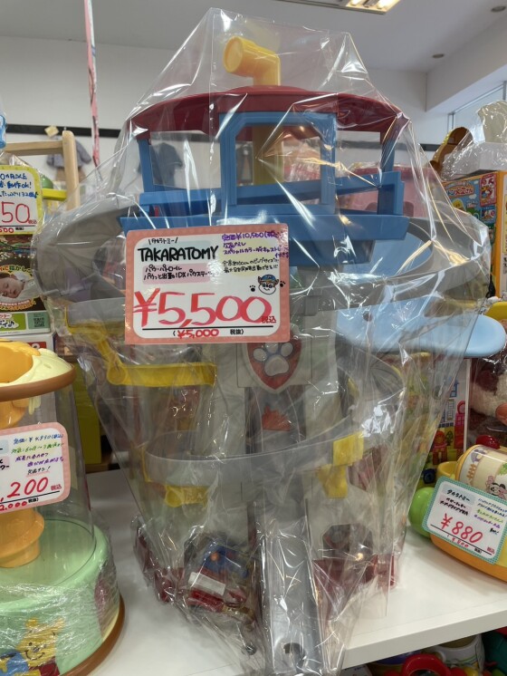 パウ・パトロールのおもちゃが充実！