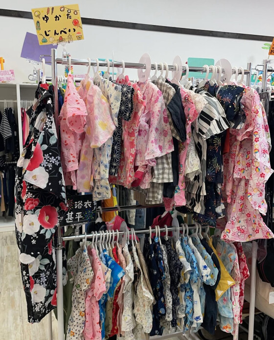 浴衣・甚平の販売開始しました！