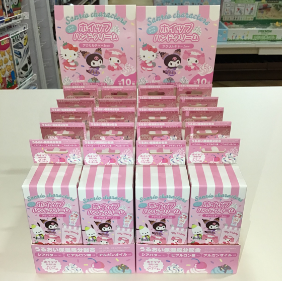サンリオ　ホイップハンドクリーム販売！！