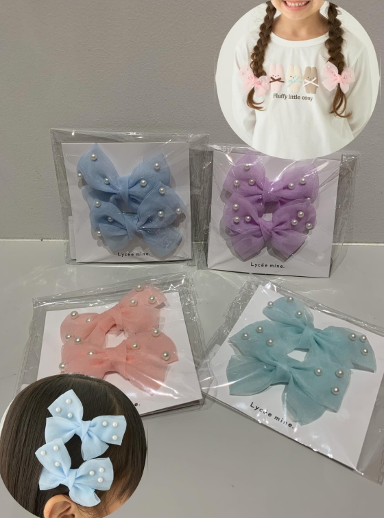 ヘアアクセサリーが入荷しました☆彡