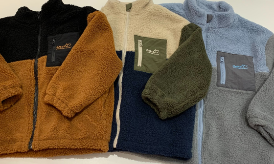 ボアスタンドブルゾン入荷☆彡