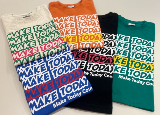 綿100％ロゴ半袖T入荷してます☆彡