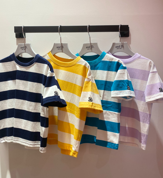 ボーダー半袖Tシャツ入荷☆彡