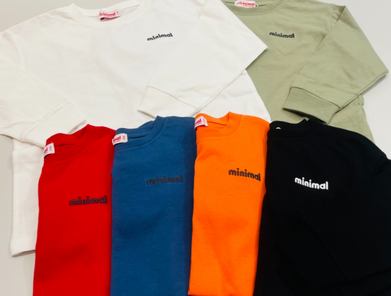 MinimalのロングTシャツ入荷☆彡
