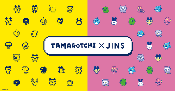 メガネに発見！「JINS×たまごっち」発売！