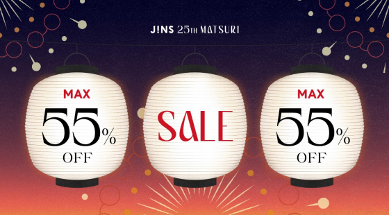 JINS 25TH MATSURI 第三弾スタート！