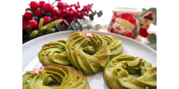 子供簡単料理体験 クリスマスリースクッキー作り