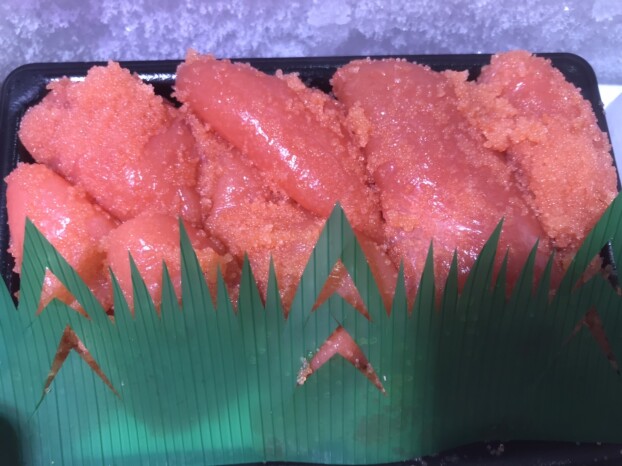 明太子＆わらび餅販売