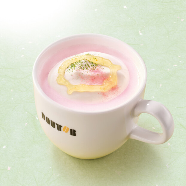ドトールコーヒーショップよりご案内「ふわり香る。桜フェア」
