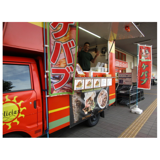 5月キッチンカー【デリシャス ケバブ】出店日のご案内