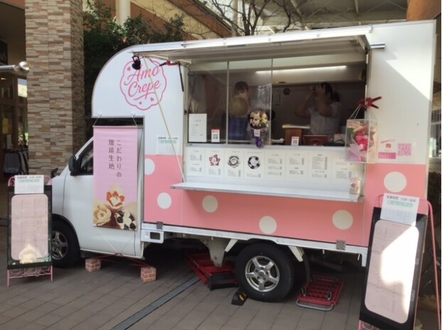 6月度キッチンカー【AMOcrepe】出店のご案内