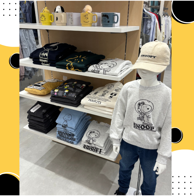 PEANUTSとのコラボアイテムの販売が始まりました🌟