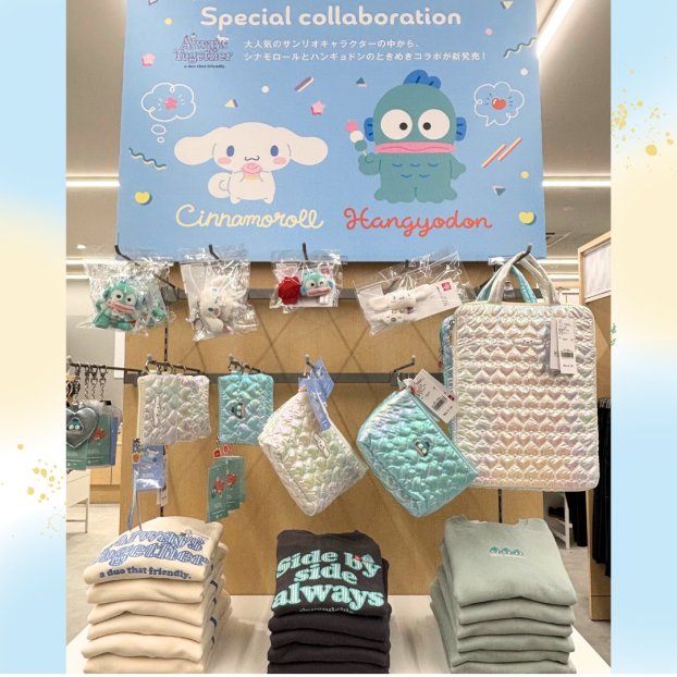 サンリオキャラクターとのコラボが新発売🩵