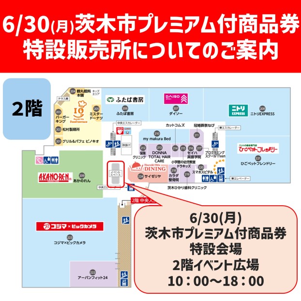 【茨木市プレミアム付商品券】販売について