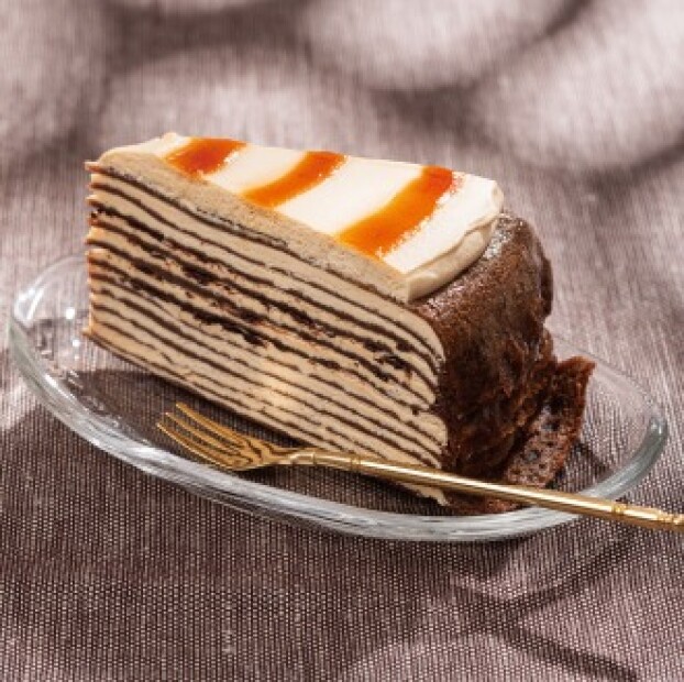 パリパリチョコキャラメルミルクレープ