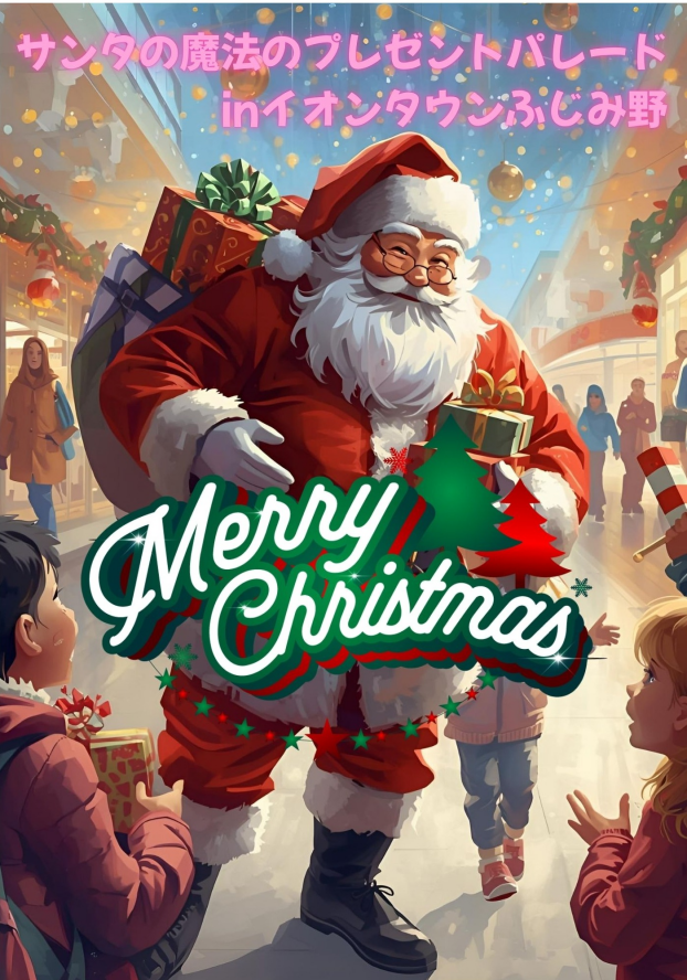サンタの魔法のプレゼントパレード