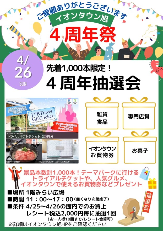【4周年祭】記念抽選会
