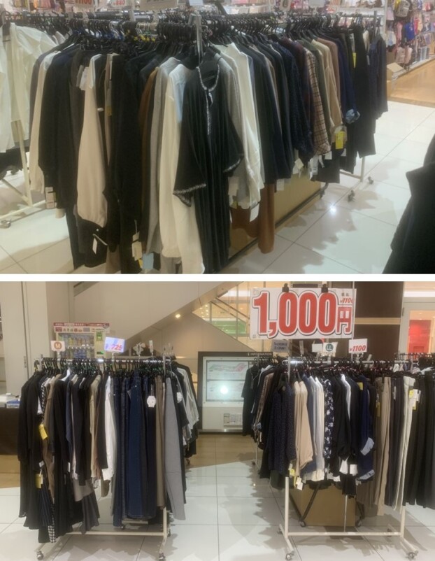 催事：婦人服販売