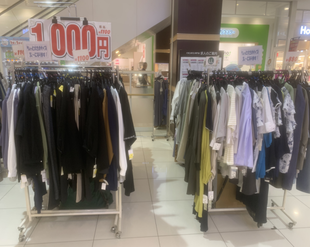 催事：婦人服販売