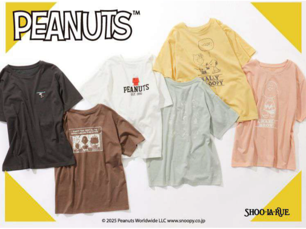 【PEANUT 】別注デザインひんやりTシャツシリーズが新登場