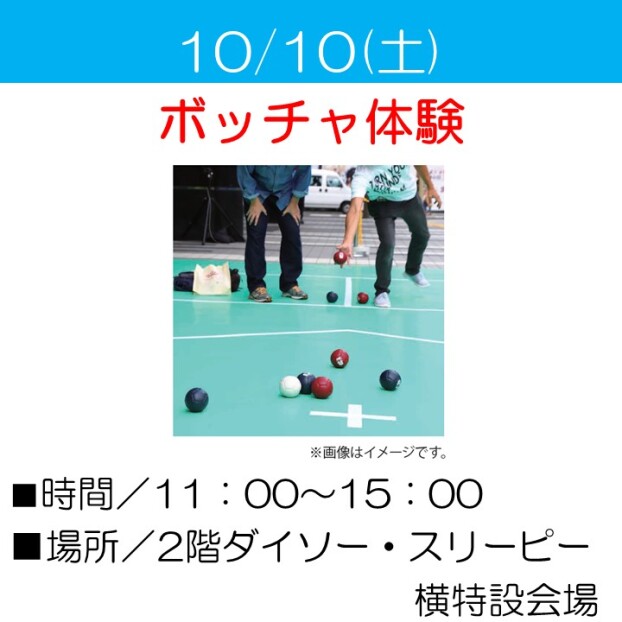 ボッチャ体験