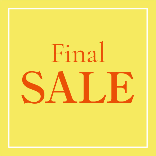 Final sale 開催中！