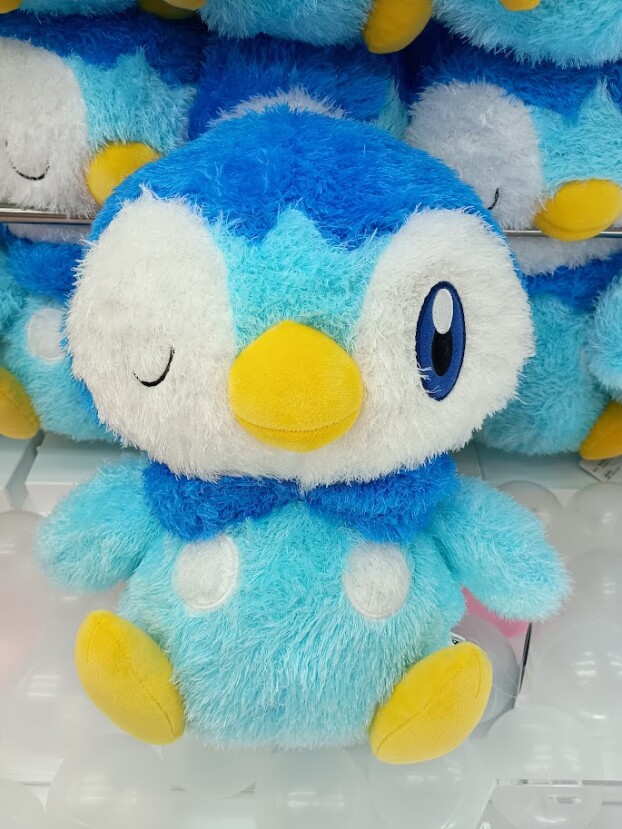 ✨新着景品情報✨ポケットモンスター　めちゃもふぐっと　くつろぎタイムぬいぐるみ　ポッチャマ