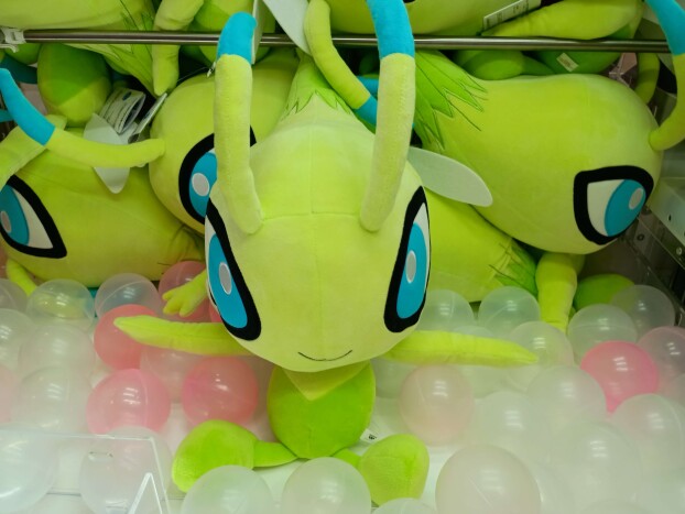 ✨新着景品情報✨ポケットモンスター　めちゃもふぐっと　カラーセレクションぬいぐるみ　ｇｒｅｅｎーセレビィー