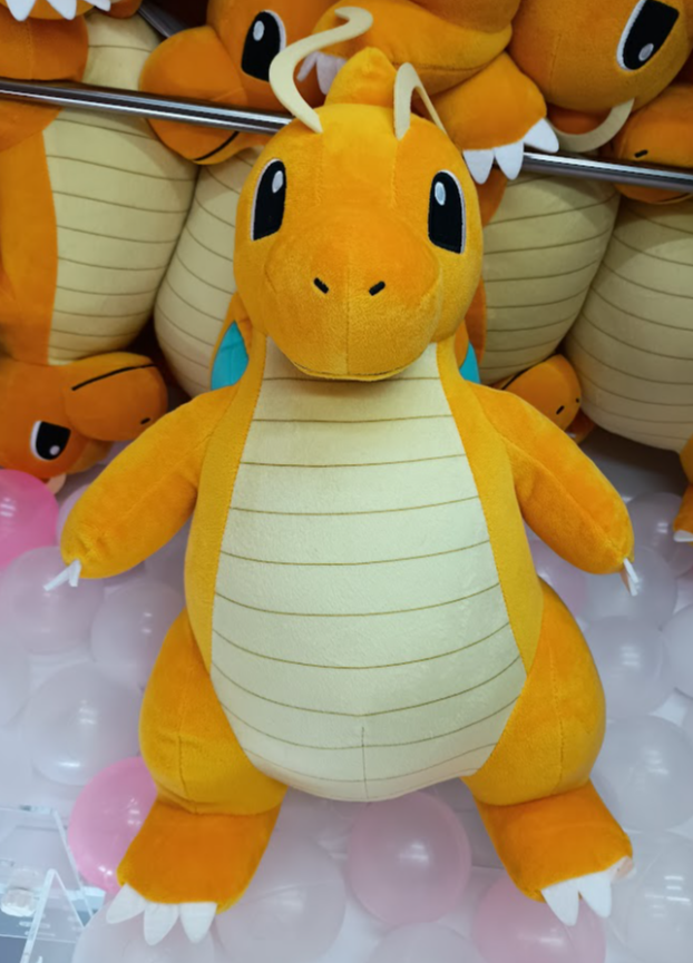✨新着景品情報✨ポケットモンスター めちゃもふぐっとぬいぐるみ～カイリュー～