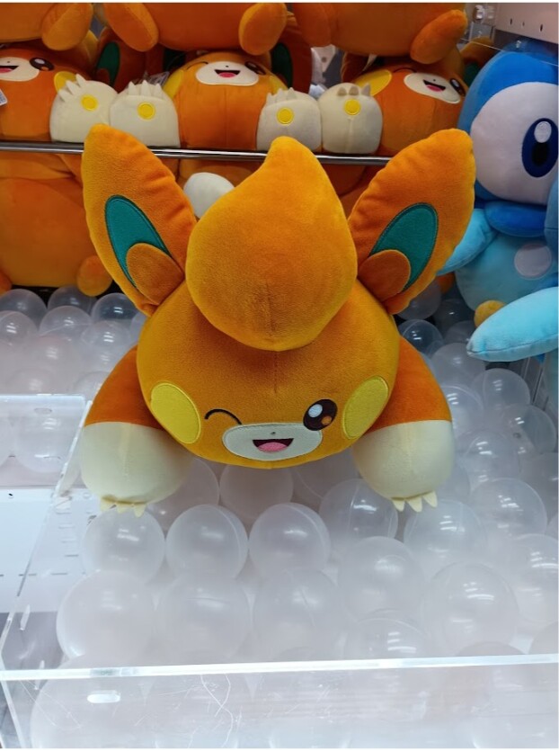 ✨新着景品情報✨ポケットモンスター　めちゃもふぐっとぬいぐるみーパモーウィンクｖｅｒ．